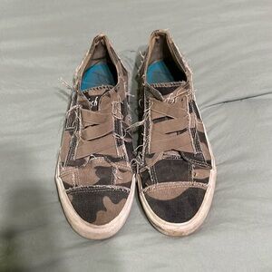 Size 10 Blowfish slip on sneakers